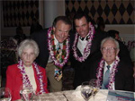 LeRoy Grannis Katie Grannis Fred Hemmings Jeff Clark Watermans Ball 2004